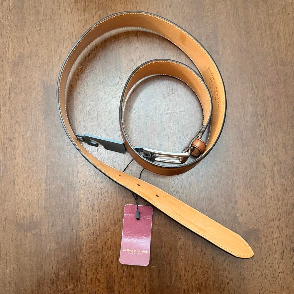 To Boot New York Leather Belt - 36